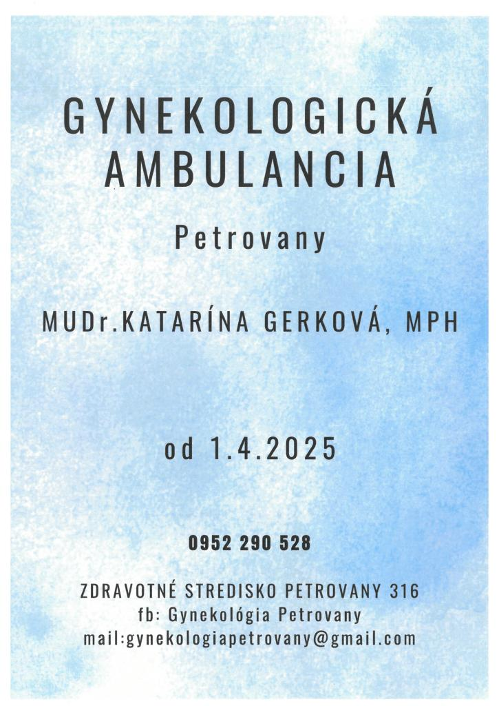 Fotka - Gynekologická ambulancia Petrovany