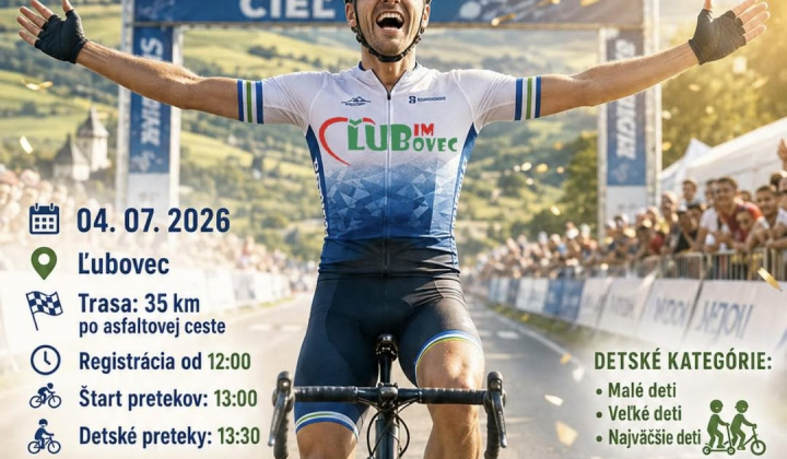Fotka - Pozvánka na Giro di Lubovec - charitatívne cyklistické preteky v obci Ľubovec